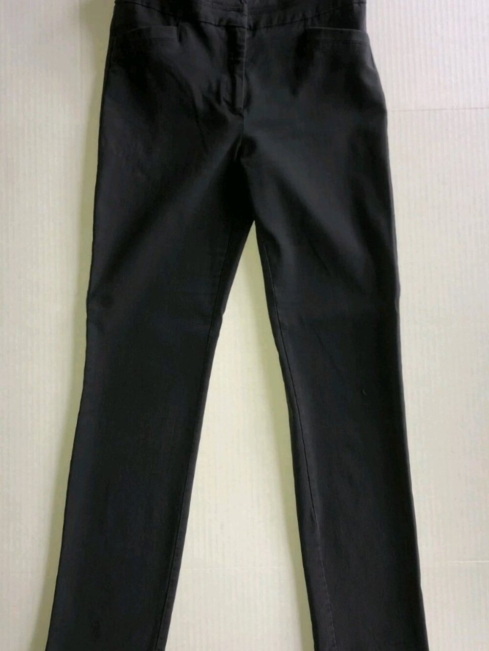 Briggs New York Dress Pants Womens 6 Black Straight Leg Pull On Stretch Office